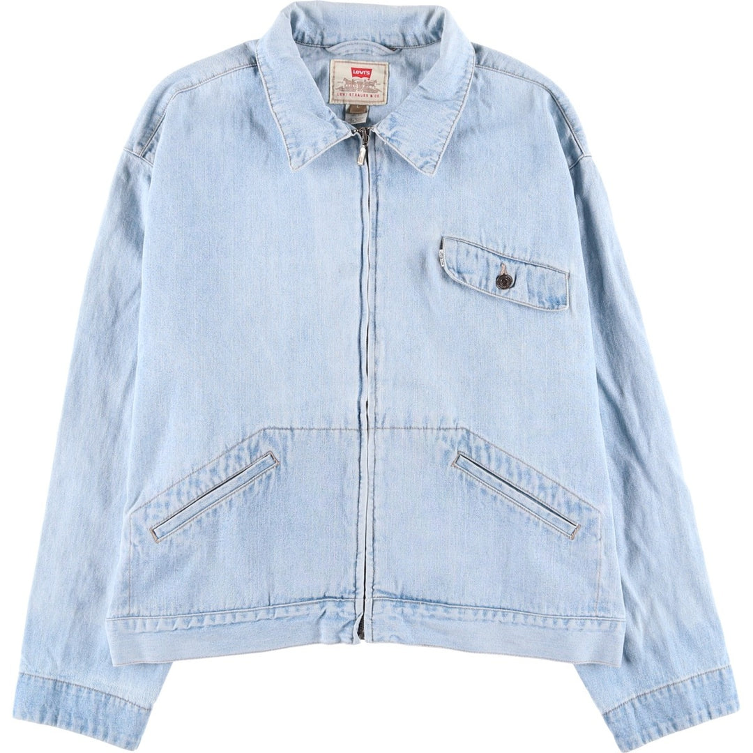 Levi's denim jacket, men's size L cotton blue type Vintage Second Hand