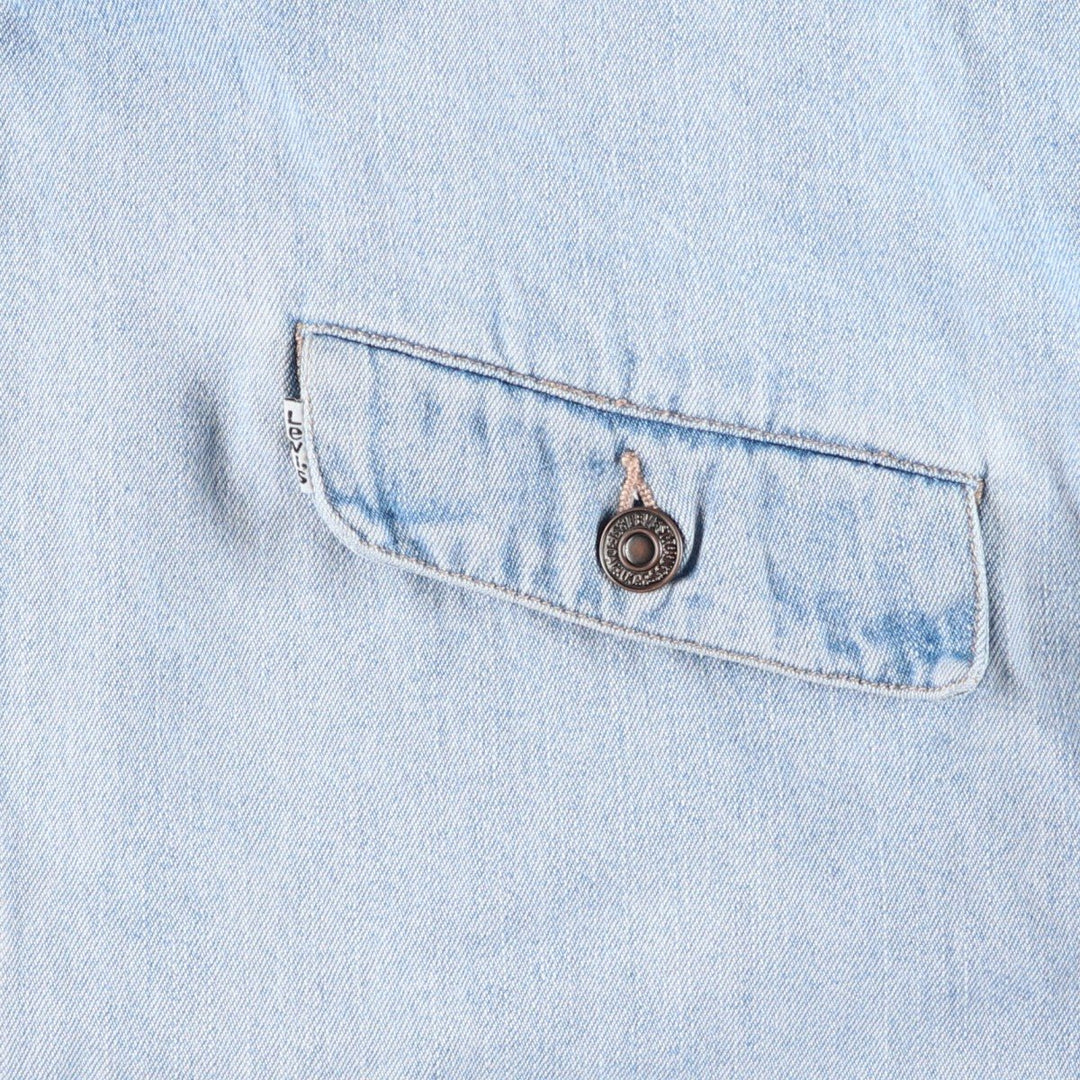 Levi's denim jacket, men's size L cotton blue type Vintage Second Hand