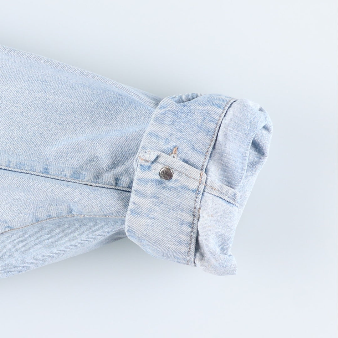 Levi's denim jacket, men's size L cotton blue type Vintage Second Hand