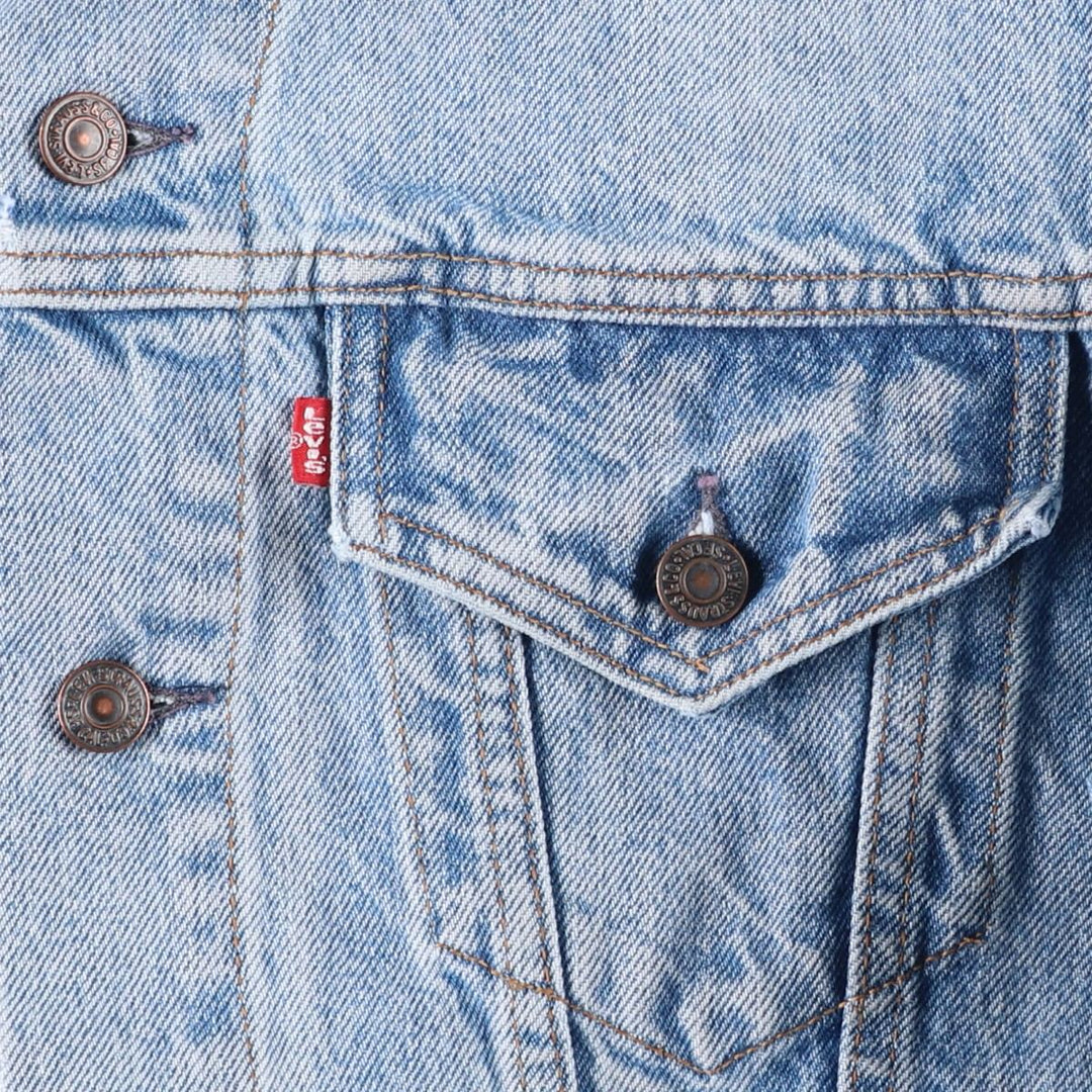 Levi's denim jacket, denim jacket, men's size L, vintage unclear blue type Vintage Second Hand
