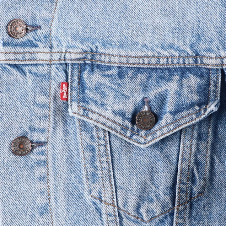 Levi's denim jacket, denim jacket, men's size L, vintage unclear blue type Vintage Second Hand