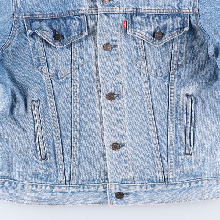 Levi's denim jacket, denim jacket, men's size L, vintage unclear blue type Vintage Second Hand