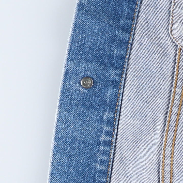 90'S Levi's 70500-0219 Euro Model Denim Jacket, Made in Italy, Men's Size Medium, Vintage cotton blue type Vintage Second Hand