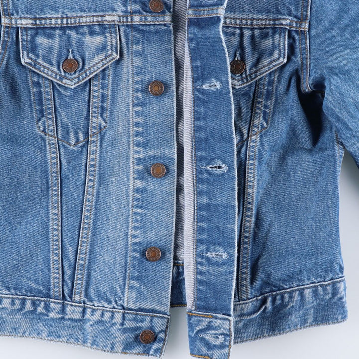 90'S Levi's 70500-0219 Euro Model Denim Jacket, Made in Italy, Men's Size Medium, Vintage cotton blue type Vintage Second Hand