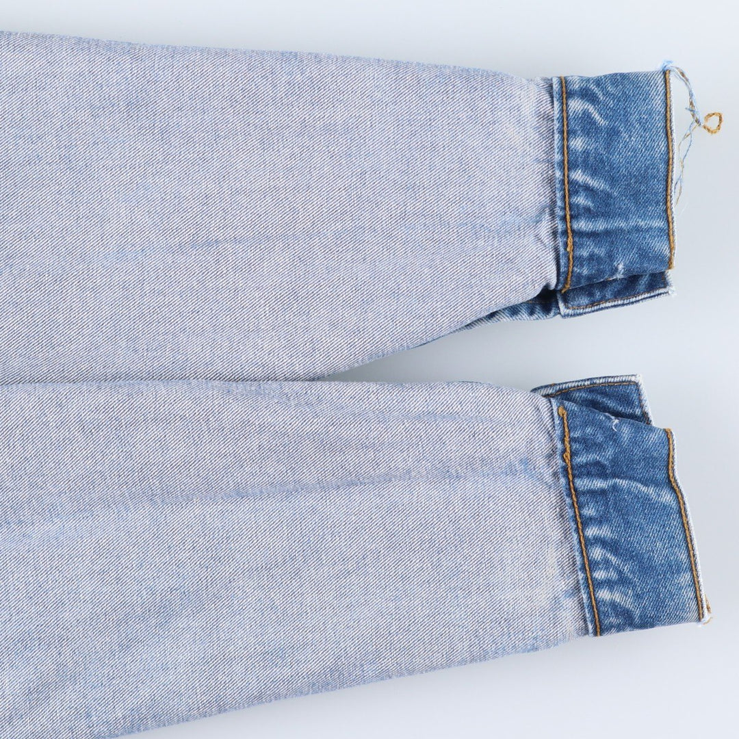 90'S Levi's 70500-0219 Euro Model Denim Jacket, Made in Italy, Men's Size Medium, Vintage cotton blue type Vintage Second Hand