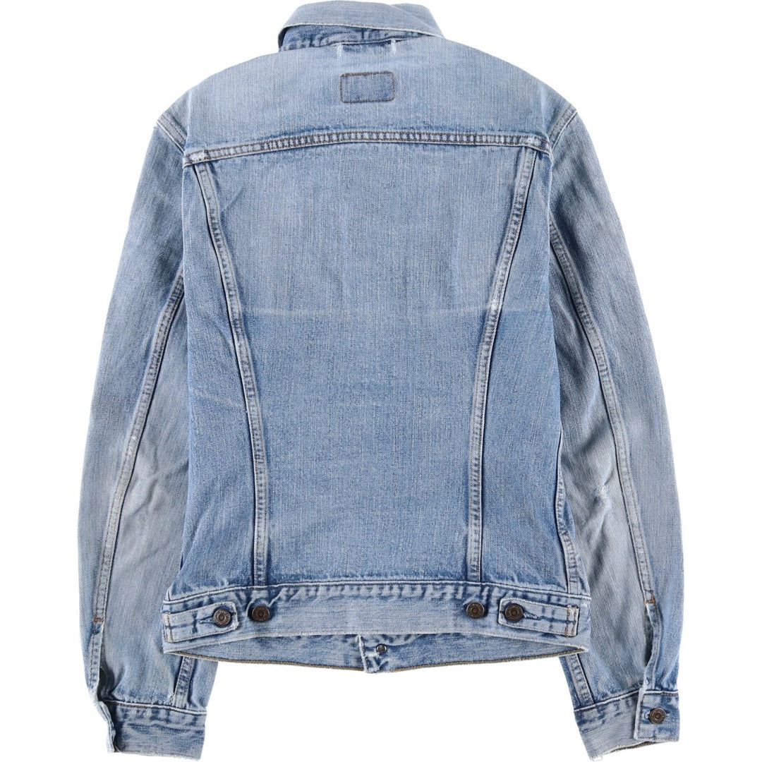 90'S Levi's 70500-0461 Euro Model Denim Jacket, Made in Italy, Men's Size Medium, Vintage cotton blue type Vintage Second Hand