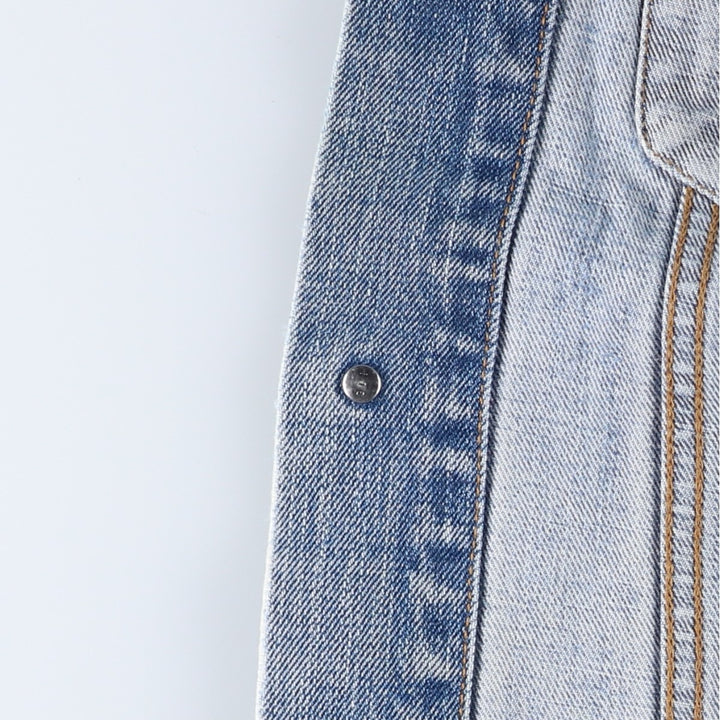 90'S Levi's 70500-0461 Euro Model Denim Jacket, Made in Italy, Men's Size Medium, Vintage cotton blue type Vintage Second Hand
