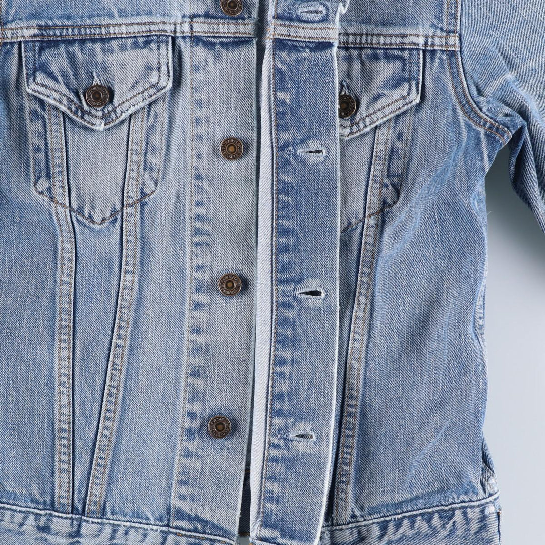 90'S Levi's 70500-0461 Euro Model Denim Jacket, Made in Italy, Men's Size Medium, Vintage cotton blue type Vintage Second Hand