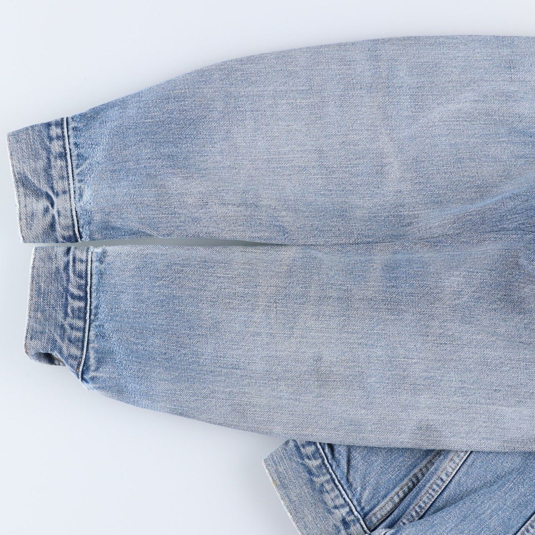 90'S Levi's 70500-0461 Euro Model Denim Jacket, Made in Italy, Men's Size Medium, Vintage cotton blue type Vintage Second Hand