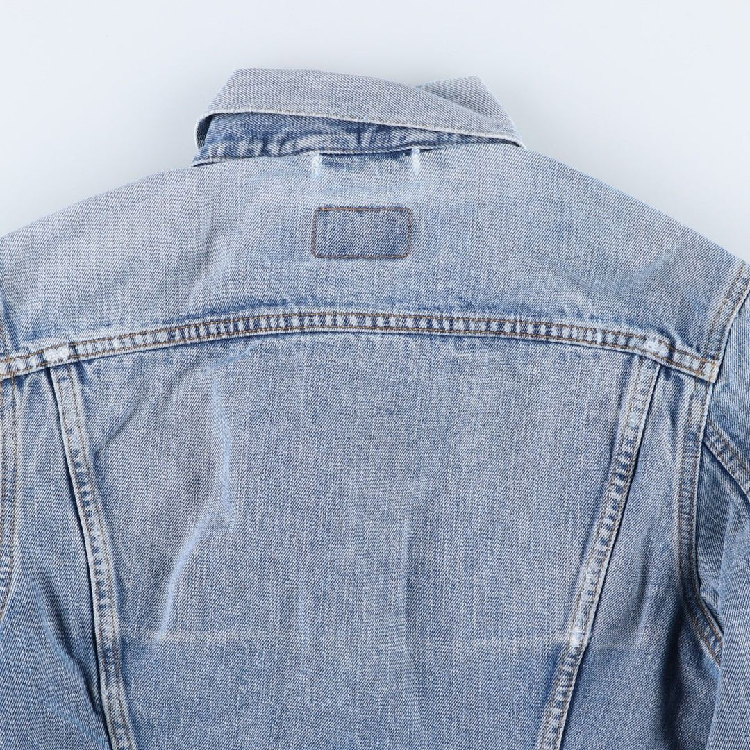 90'S Levi's 70500-0461 Euro Model Denim Jacket, Made in Italy, Men's Size Medium, Vintage cotton blue type Vintage Second Hand