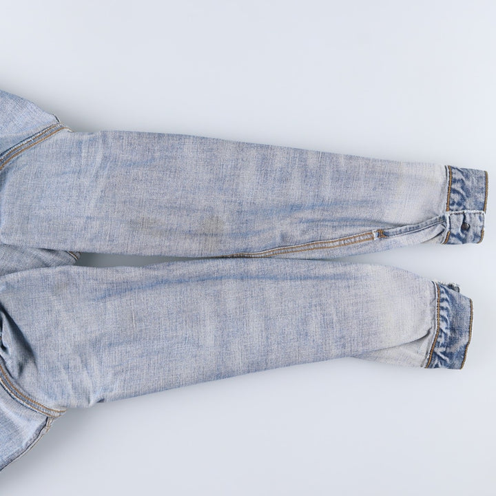 90'S Levi's 70500-0461 Euro Model Denim Jacket, Made in Italy, Men's Size Medium, Vintage cotton blue type Vintage Second Hand
