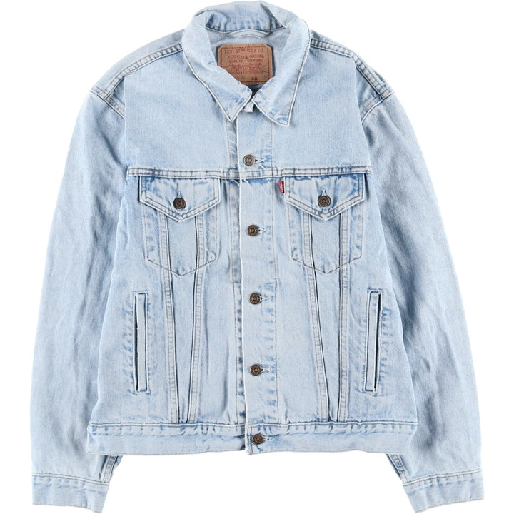 90'S Levi's 70503-0210 denim jacket, denim jacket, men's size M, vintage cotton blue type Vintage Second Hand