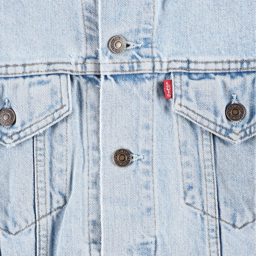 90'S Levi's 70503-0210 denim jacket, denim jacket, men's size M, vintage cotton blue type Vintage Second Hand