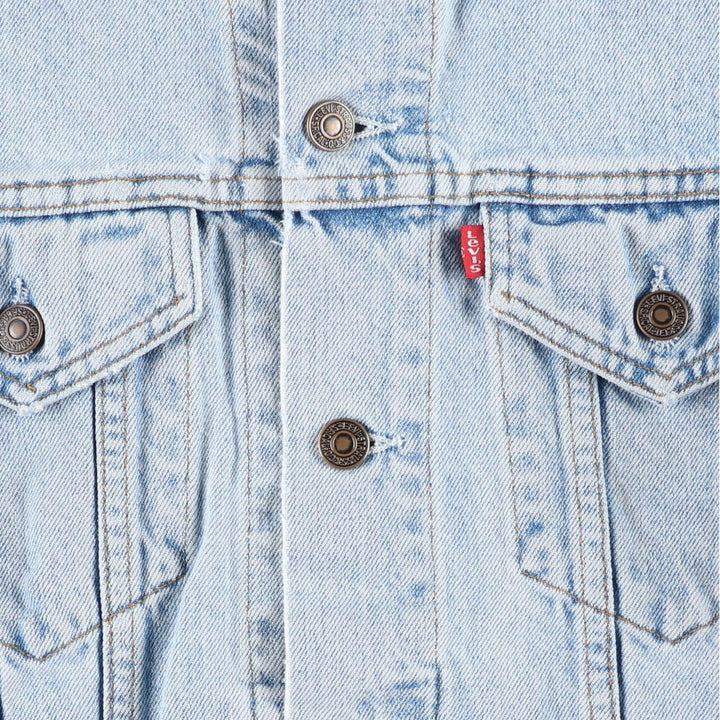 90'S Levi's 70503-0210 denim jacket, denim jacket, men's size M, vintage cotton blue type Vintage Second Hand