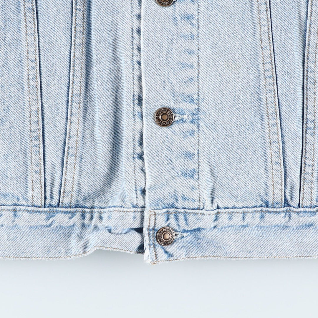 90'S Levi's 70503-0210 denim jacket, denim jacket, men's size M, vintage cotton blue type Vintage Second Hand