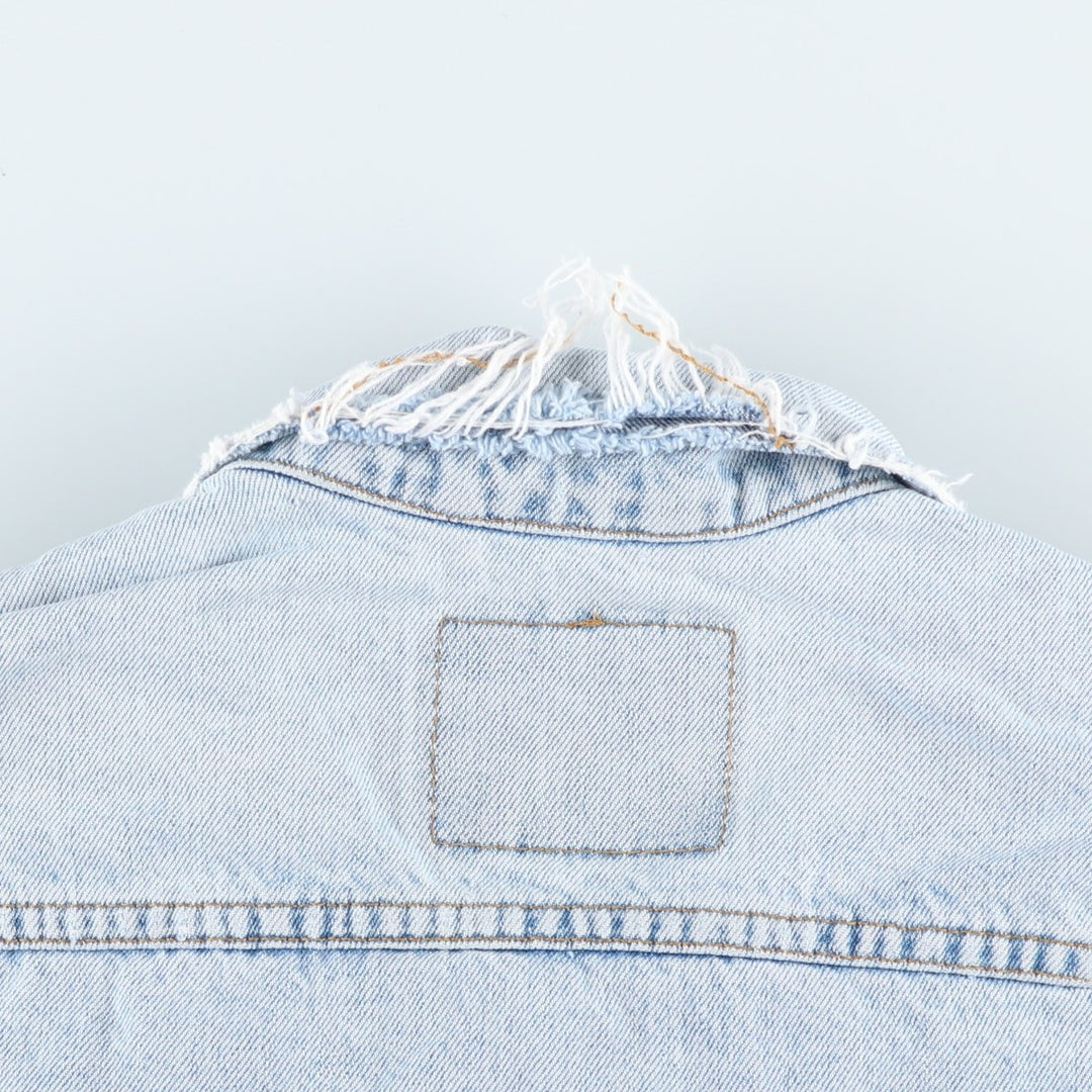 90'S Levi's 70503-0210 denim jacket, denim jacket, men's size M, vintage cotton blue type Vintage Second Hand