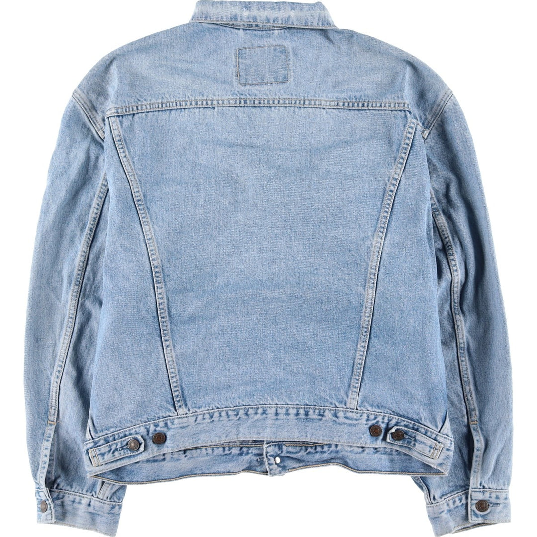 90'S Levi's 70503-0215 Denim Jacket, Men's XXL, Vintage cotton blue type Vintage Second Hand