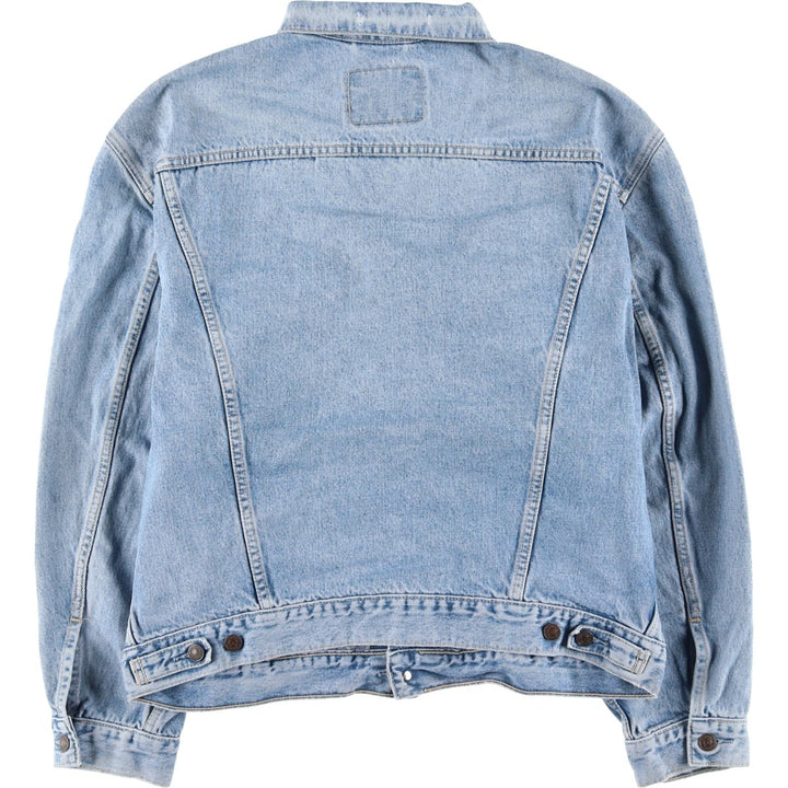 90'S Levi's 70503-0215 Denim Jacket, Men's XXL, Vintage cotton blue type Vintage Second Hand