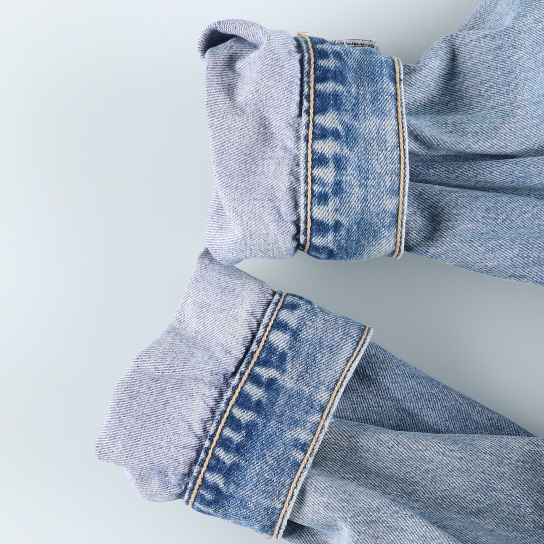 90'S Levi's 70503-0215 Denim Jacket, Men's XXL, Vintage cotton blue type Vintage Second Hand