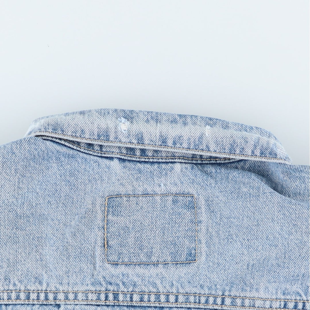 90'S Levi's 70503-0215 Denim Jacket, Men's XXL, Vintage cotton blue type Vintage Second Hand