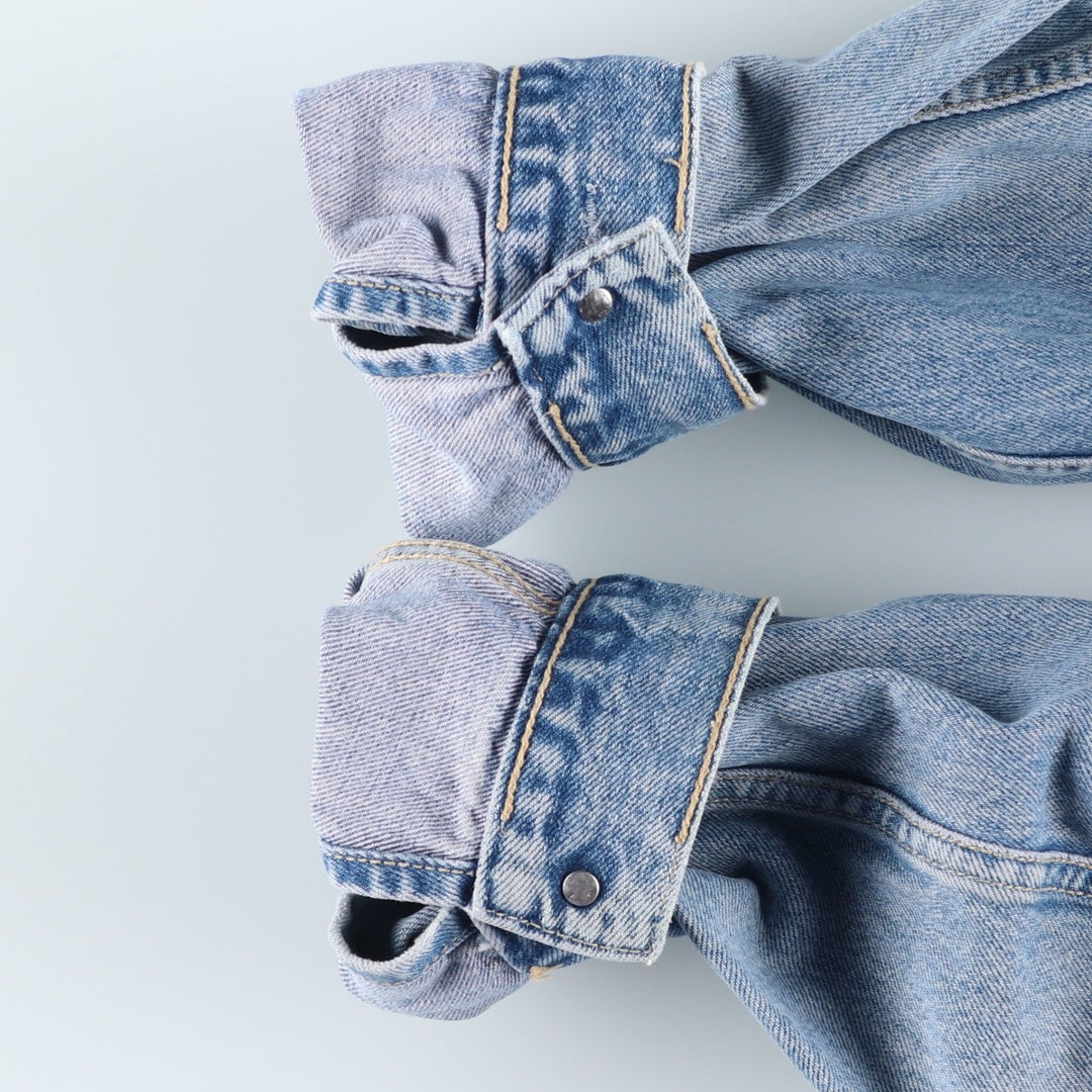 90'S Levi's 70503-0215 Denim Jacket, Men's XXL, Vintage cotton blue type Vintage Second Hand