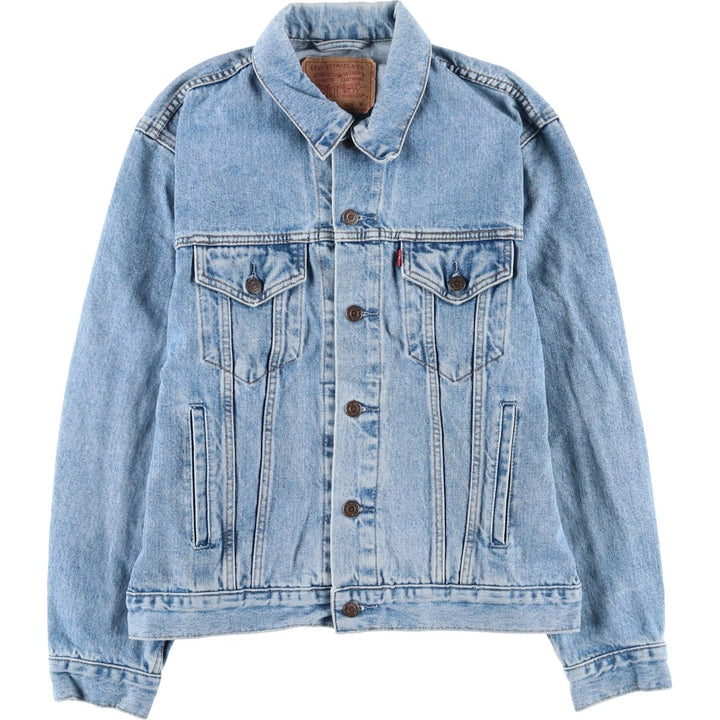 90'S Levi's 70503-0216 denim jacket, denim jacket, men's size M, vintage cotton blue type Vintage Second Hand
