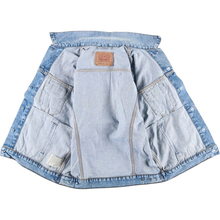 90'S Levi's 70503-0216 denim jacket, denim jacket, men's size M, vintage cotton blue type Vintage Second Hand