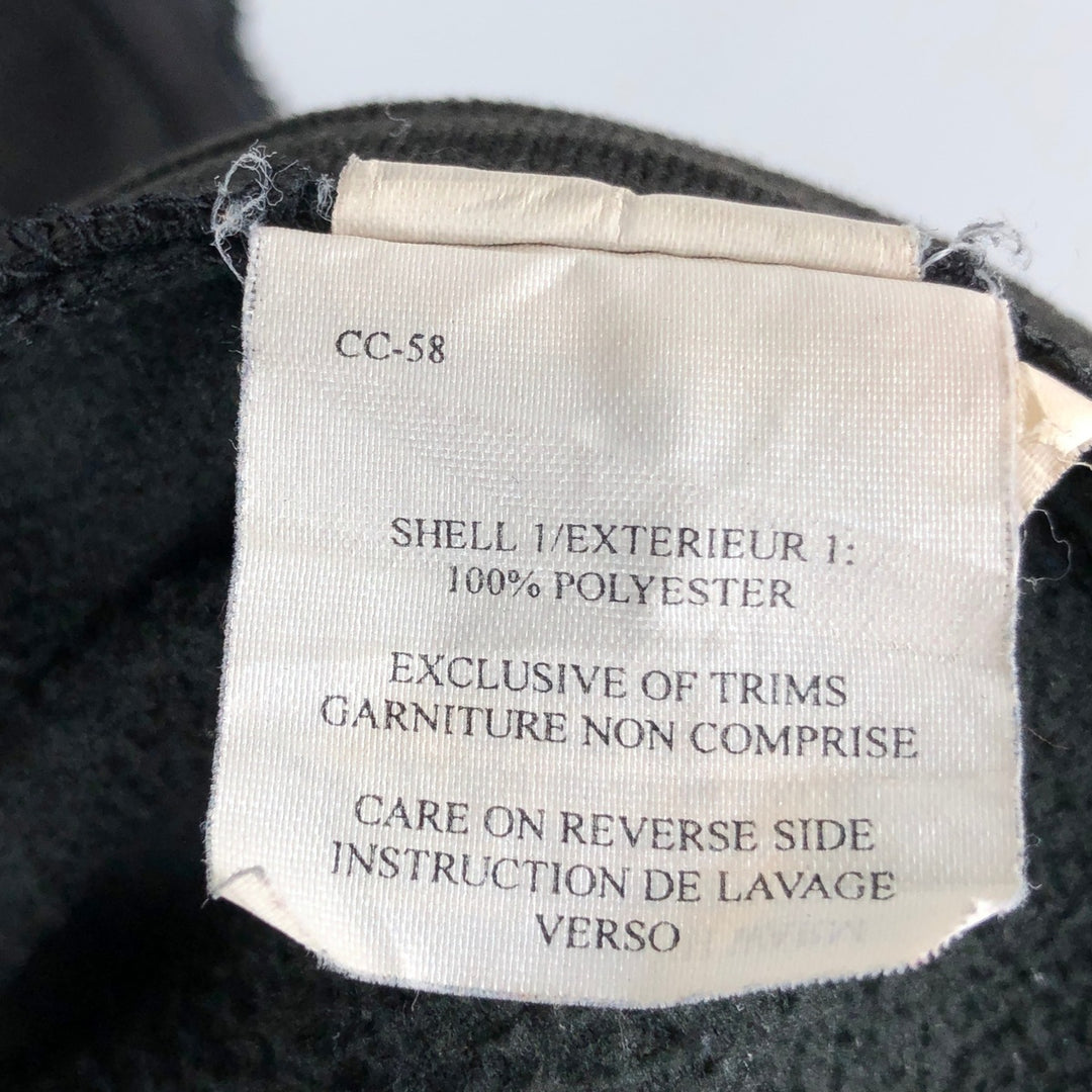 Marmot fleece jacket, men's size L polyester black type Vintage Second Hand