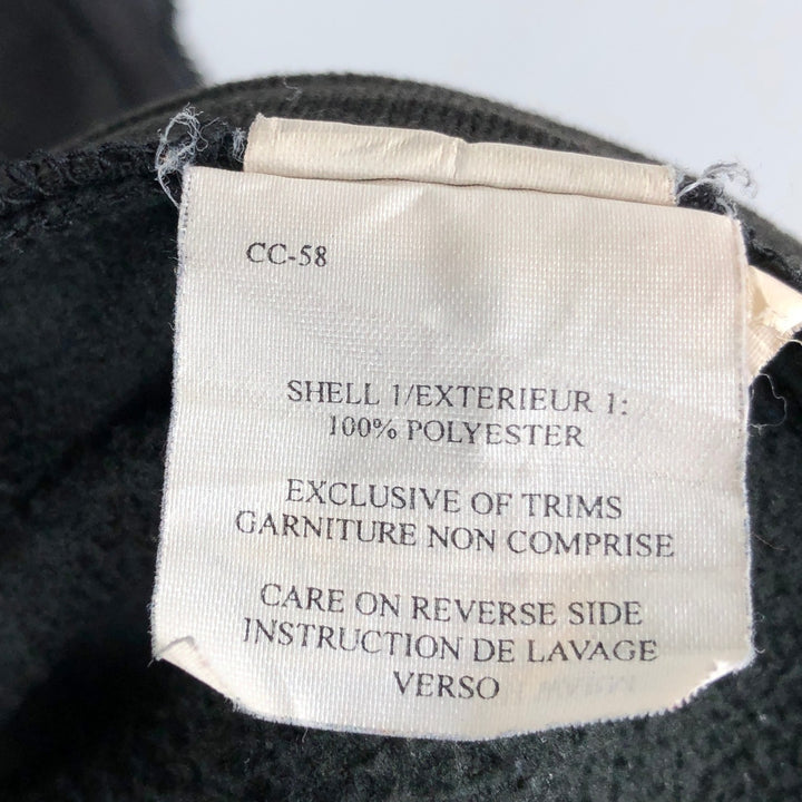 Marmot fleece jacket, men's size L polyester black type Vintage Second Hand