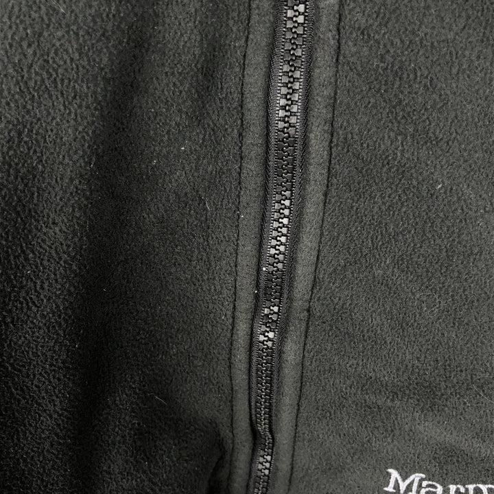 Marmot fleece jacket, men's size L polyester black type Vintage Second Hand