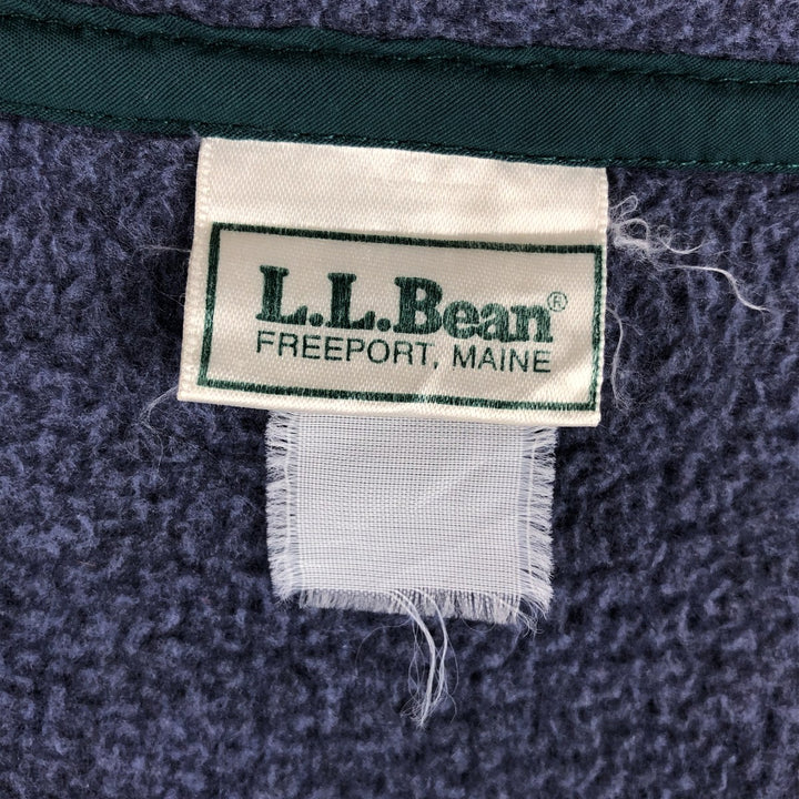 1990'S LL Bean Fleece Jacket, Men's XL, Vintage unclear purple type Vintage Second Hand