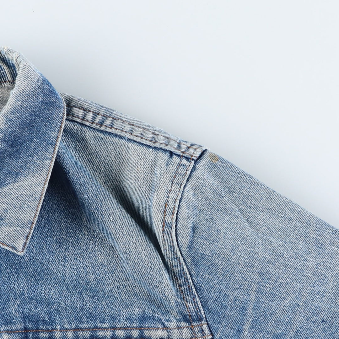 Vintage 1980s-1990'S Levi's 70506-0216 Euro Model Denim Jacket, Made in England, Women's Size Small cotton blue type Vintage Second Hand