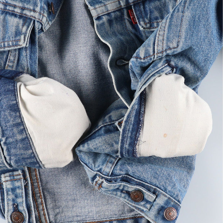 Vintage 1980s-1990'S Levi's 70506-0216 Euro Model Denim Jacket, Made in England, Women's Size Small cotton blue type Vintage Second Hand