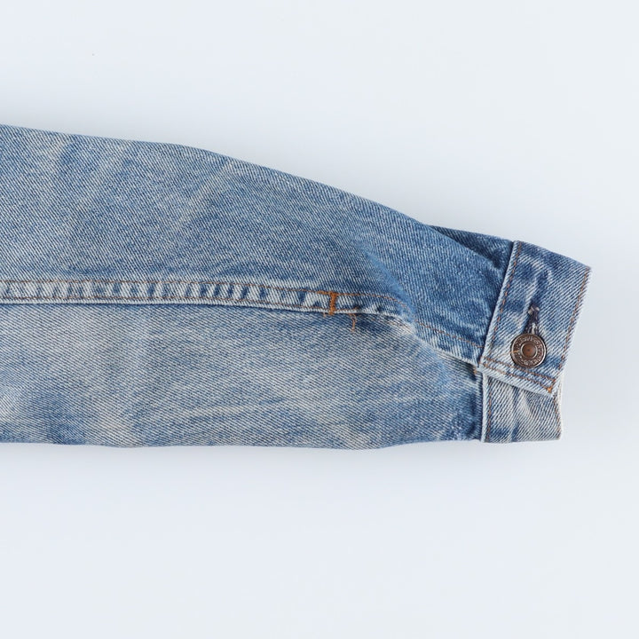 Vintage 1980s-1990'S Levi's 70506-0216 Euro Model Denim Jacket, Made in England, Women's Size Small cotton blue type Vintage Second Hand