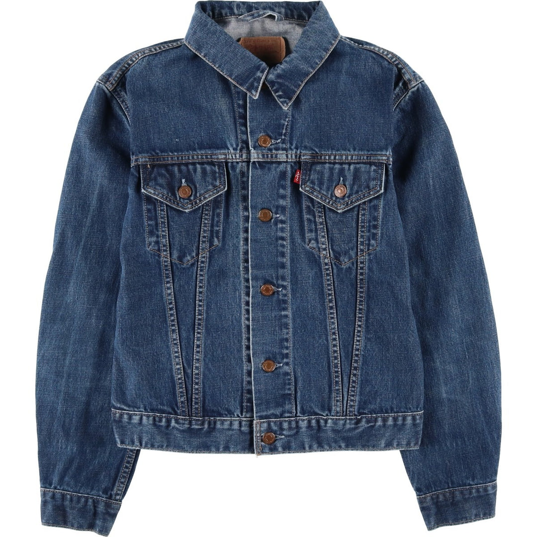2000'S Levi's 70590-04 Euro Model Denim Jacket, Women's Size L unclear blue type Vintage Second Hand