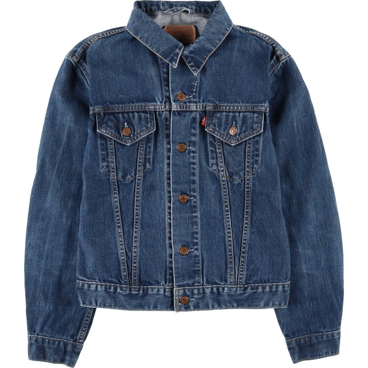 2000'S Levi's 70590-04 Euro Model Denim Jacket, Women's Size L unclear blue type Vintage Second Hand