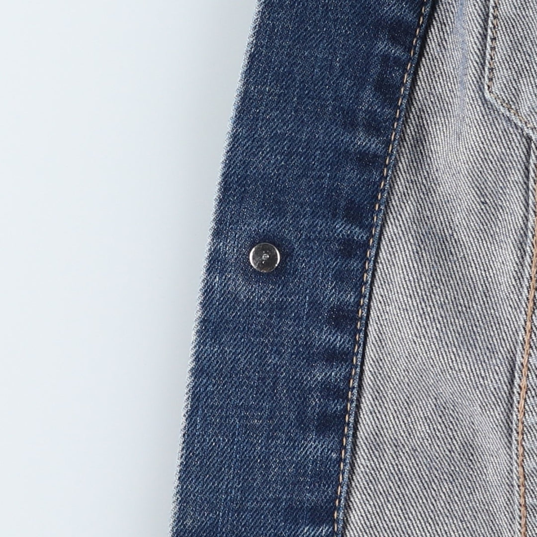 2000'S Levi's 70590-04 Euro Model Denim Jacket, Women's Size L unclear blue type Vintage Second Hand