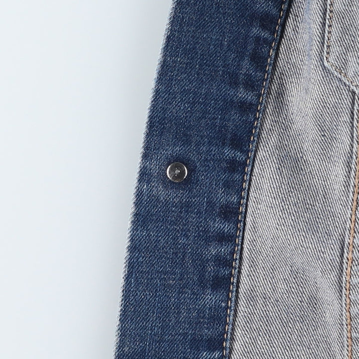 2000'S Levi's 70590-04 Euro Model Denim Jacket, Women's Size L unclear blue type Vintage Second Hand
