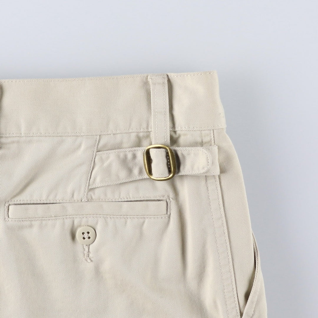 Ralph Lauren RALPH LAUREN SPORT A-line Mini Chino Skirt, Women's XL cotton Beige type Vintage Second Hand