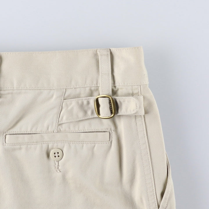 Ralph Lauren RALPH LAUREN SPORT A-line Mini Chino Skirt, Women's XL cotton Beige type Vintage Second Hand