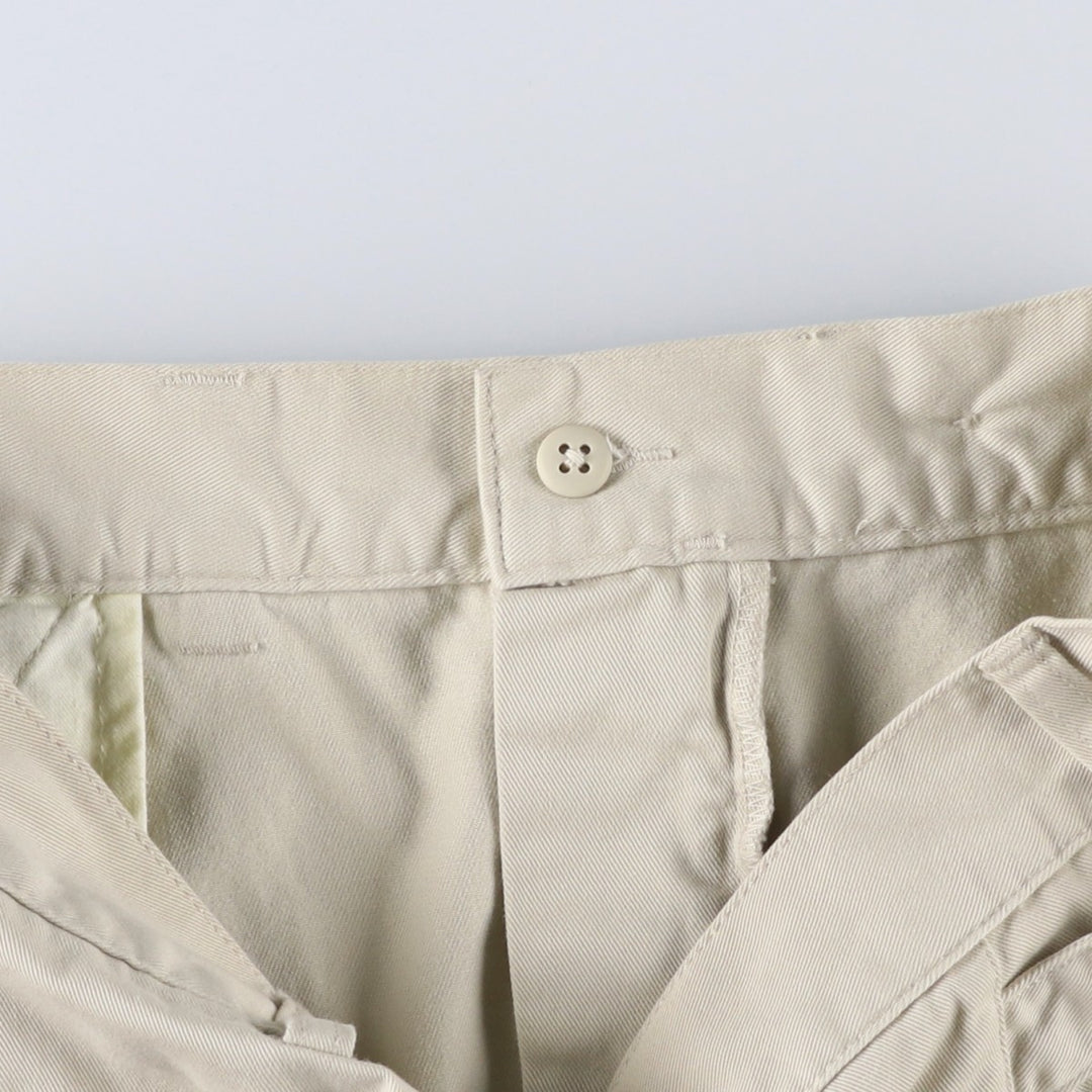 Ralph Lauren RALPH LAUREN SPORT A-line Mini Chino Skirt, Women's XL cotton Beige type Vintage Second Hand