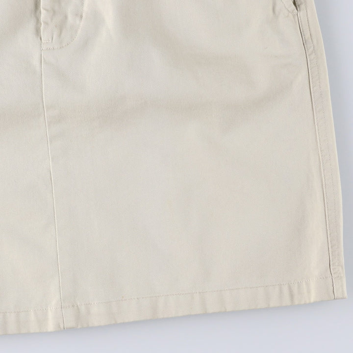 Ralph Lauren RALPH LAUREN SPORT A-line Mini Chino Skirt, Women's XL cotton Beige type Vintage Second Hand