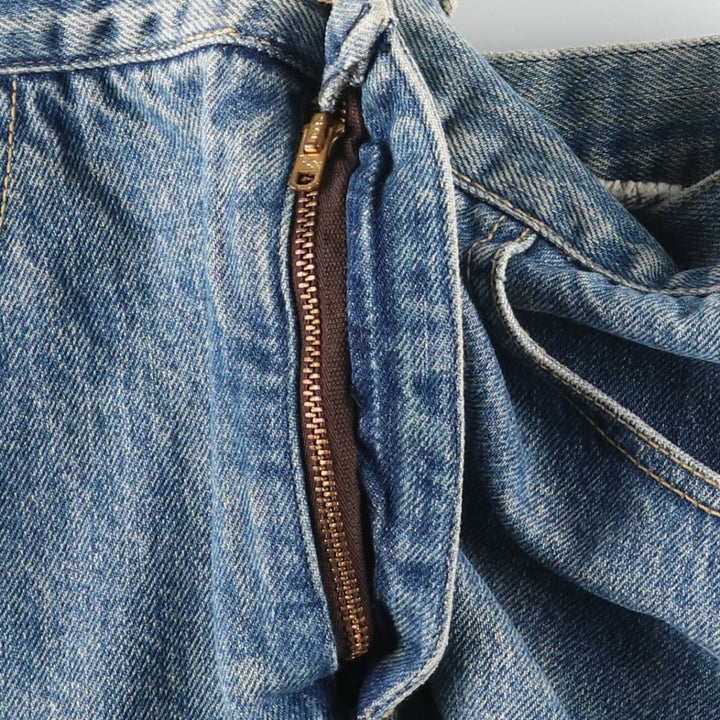 80'S Guess denim tight mini skirt, women's size M equivalent, vintage. unclear blue type Vintage Second Hand