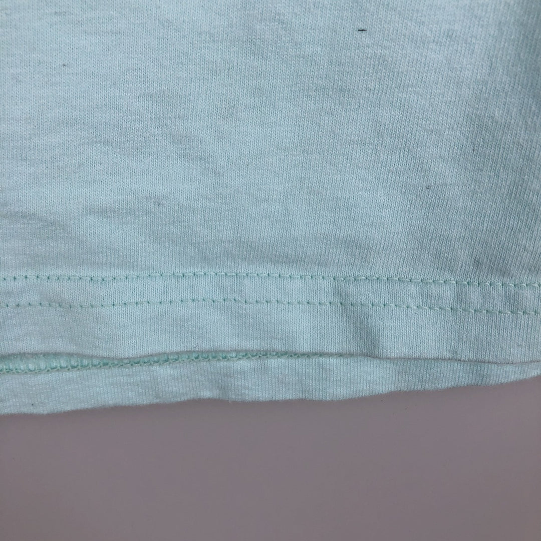 2000'S Nike logo print T-shirt, women's size L cotton Blue type light blue Vintage Second Hand