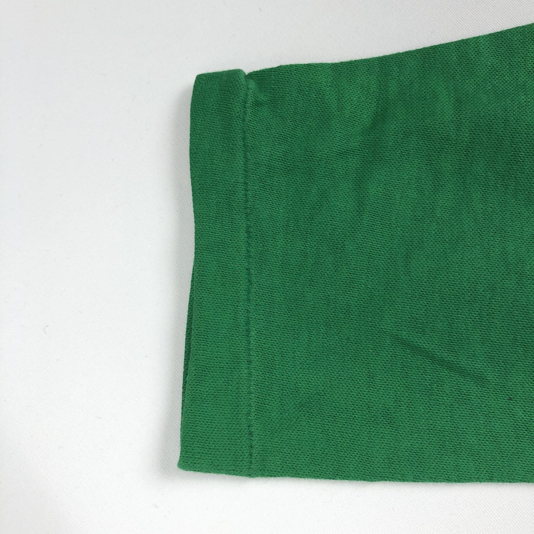 80'S Artex Snoopy Character Football Short Sleeve T-Shirt, Made in USA, Women's Size M (Equivalent), Vintage cotton green type Vintage Second Hand