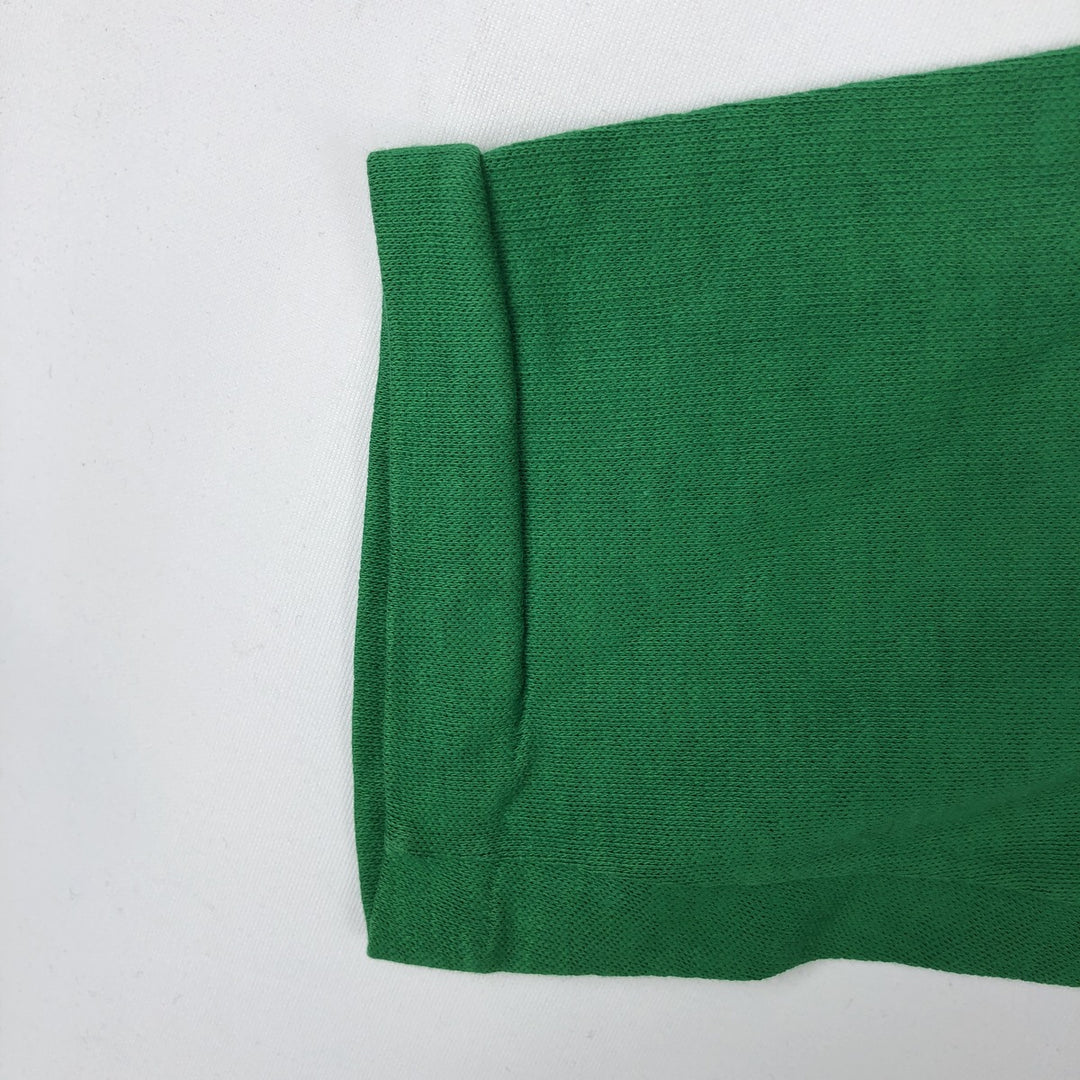 80'S Artex Snoopy Character Football Short Sleeve T-Shirt, Made in USA, Women's Size M (Equivalent), Vintage cotton green type Vintage Second Hand