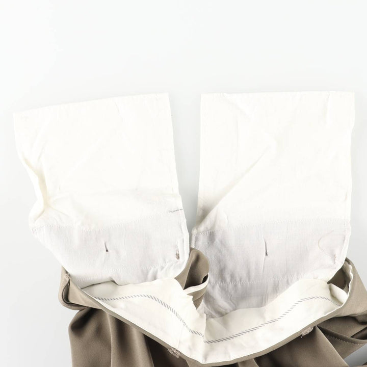 Mayor Two-pleat Slacks, Women's Size L (W28) unclear brown type Vintage Second Hand
