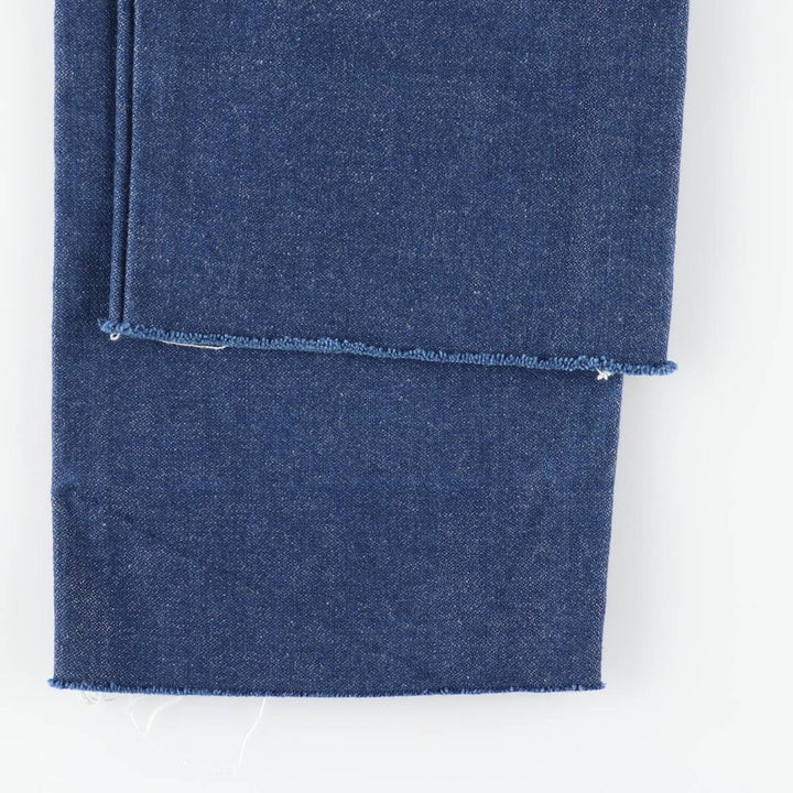 Vintage 90s-00'S Wrangler cut-off straight-leg denim pants, women's size L (w28) cotton blue type Vintage Second Hand