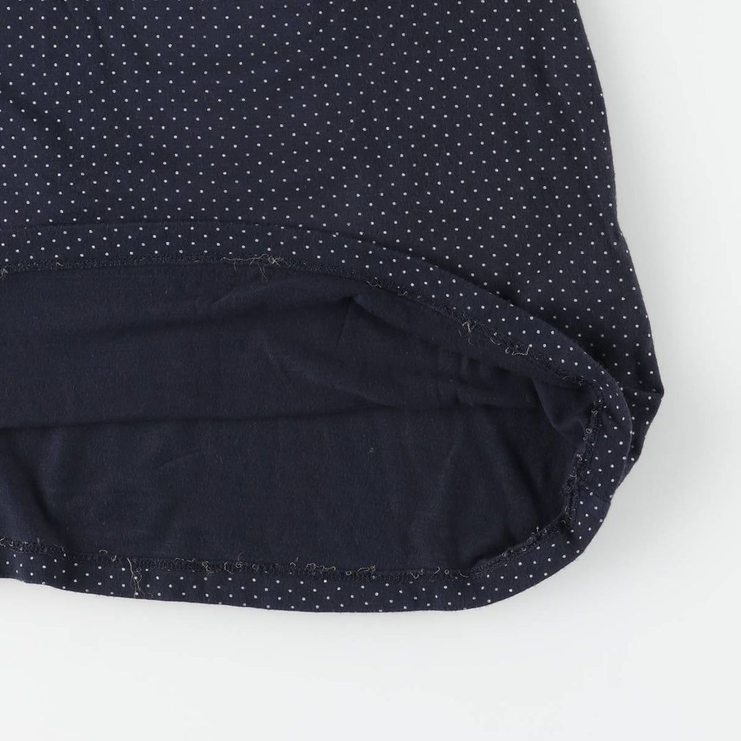 Esprit Dot Pattern Mini Camisole Dress, Women's Size M (approx.) unclear navy blue type Vintage Second Hand