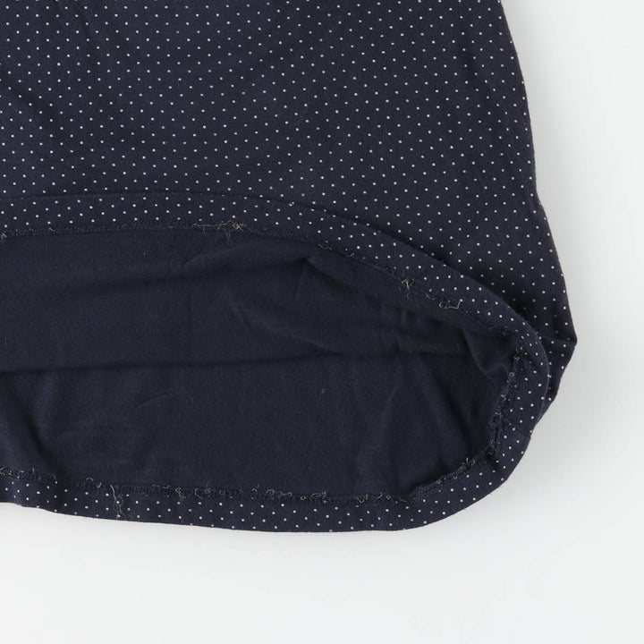Esprit Dot Pattern Mini Camisole Dress, Women's Size M (approx.) unclear navy blue type Vintage Second Hand